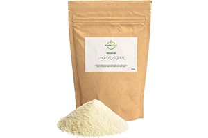 Agar Agar 250 g in Polvere per Cucinare - Ebook Omaggio con 12 Ricette - Addensante Alimentare per Dolci, Cucina Molecolare & Mixology - Agar Agar Gelificante 100% di Purezza