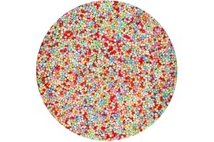 FunCakes Nonpareils Senza Glutine Mix: Cake Sprinkles, grande gusto, Perfect per la decorazione di torte, Sprinkle Mix. 80 g.