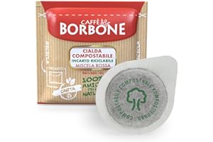 Caffè Borbone Cialda Compostabile, Miscela Rossa - 150 Cialde - Sistema ESE