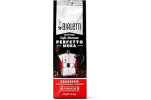 Bialetti Perfetto Moka Caffè Macinato, Classico - 1 x 250 gr