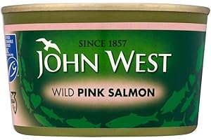 John West Rosa Salmone Selvaggio (213g) (Confezione da 6)