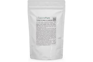 Farina di semi di Carrube - ideale per gelati e sorbetti - Pura 100% - 50 gr - 125 gr
