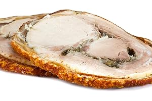 Porchetta di Ariccia IGP a Fette da 300g - 3 Confezioni Sottovuoto da 300g ciascuna - Premiata da Gambero Rosso