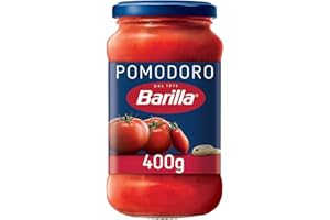 Barilla Sugo Pronto al Pomodoro con Pomodori e Datterini, Sugo Pronto per Pasta, 400g