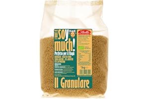 Granulare di Soia Bio 1kg Stella Foods | 50% Proteine, Senza Glutine | Alternativa Vegetale alla Carne | Perfetto per Ragù, Burger Vegani, Polpette | Triplica il Volume in Cottura