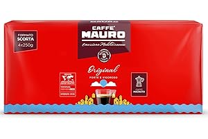 Caffè Mauro miscela Original - Caffè macinato per Moka - Intensità 10/10-4 confezioni da 250g