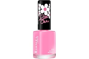 Rimmel London Smalto Unghie 60 Seconds Super Shine - Asciugatura Rapida e Lunga Durata - 270 Sweet Retreat (Rosa Confetto) - 8 ml