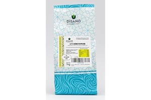 Disano 1KG 100% Latte Scremato in Polvere Istantaneo Ideale per gelato, dolci, yogurt, ricette dietetiche. Robusta Confezione da 1000 grammi.