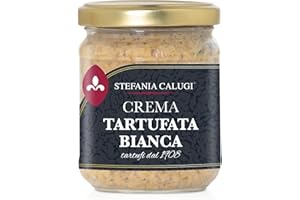 Stefania Calugi - Crema Tartufata Bianca 180g - Salsa Tartufo Pronta all’Uso - Pluripremiata - Made in Italy