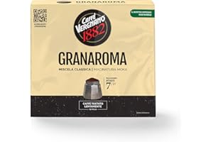 Caffè Vergnano 1882 Miscela Classica Caffè Macinato Granaroma, 2 x 250g