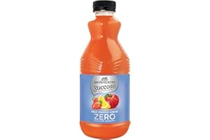 San Benedetto, Succoso Zero alla Mela, Fragola e Limone, 900 ml Bevanda Leggera e Dissetante in Acqua Minerale Naturale, Senza Zuccheri, Conservanti Coloranti e Glutine