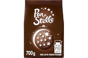 Pan di Stelle Biscotti Frollini con Cacao, Cioccolato e Latte Fresco Italiano, Colazione Ricca di Gusto, 700 g
