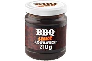 OLD WILD WEST Salsa Barbecue, 3 vasetti da 210g (630g)