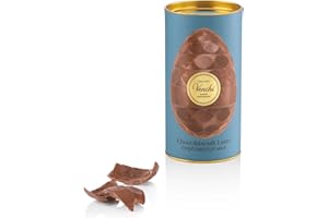 Venchi - Uovo di Cioccolato, Gusto Cioccolato al Latte con Granella di Biscotti, con Sorpresa, Senza Glutine, 150 gr, Collezione Pasqua, Idea Regalo