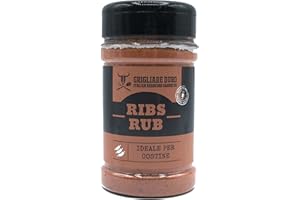 200 gr Ribs dry Rub bbq GRIGLIARE DURO - Spezie barbecue insaporitore per costine