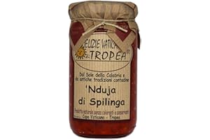 Nduja Calabrese 180g – ‘Nduja di Spilinga Artigianale - Salame Spalmabile Piccante Carne Suine Italiane Certificada 100% Calabrese - Made in Italy – Delizie Vaticane di Tropea