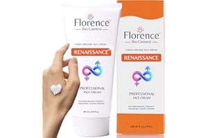 Florence Crema Viso Antirughe Acido ialuronico con Retinolo e Vitamina C - Bio Crema Antirughe, Antietà e Antimacchia per Donna e Uomo. Contorno Occhi, Linee Sottili, Rughe e Macchie Scure. 100ml