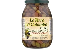 Le Terre di Colombo - Olive Taggiasca Denocciolate - in Salamoia - 900 g