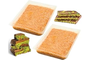 Kadayif, capelli d'angelo, 2 x 200 g, tostati, per cioccolato Dubai