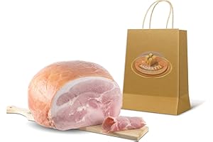 Moretti® Prosciutto Cotto | 2.1 Kg | Alta Qualità | Senza Glutine E Lattosio | Ideale Per Affettatrice Elettrica | Prodotto In Calabria