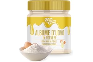 Easy Yummy - Albume d'uovo in polvere per la cottura (500 g), 100% uova in polvere