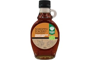 Sciroppo d'acero canadese biologico Probios - Sciroppo d'acero senza glutine - Perfetto per pancake, dessert - 189 ml