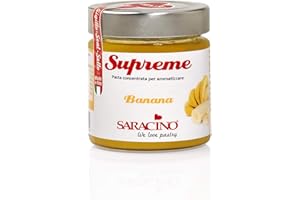 Saracino Pasta Concentrata Per Aromatizzare Gusto Banana Da 200g