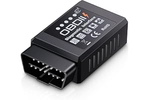 iLC OBD2 Wireless OBD Auto Code Lettore Scansione Strumento -Collegare Via WiFi con IOS, Android & Windows Dispositivi -3000 Code Banca Dati - Adatto per Maggior parte Auto