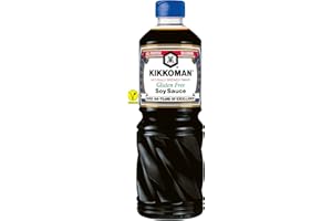 KIKKOMAN Tamari Glutine salsa di soia 1 Litro (1L)