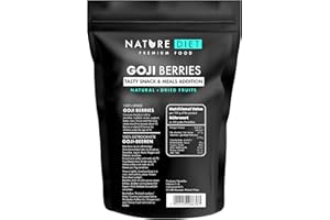 Nature Diet - Bacche di Goji 1000 g | Bacche Secche | Snack salutare