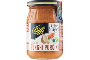 Biffi - Sugo ai Funghi Porcini -Multipack - 6 vasetti da 190 g