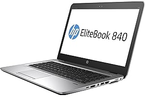 HP EliteBook 840, CPU intel i5-6200U display 14" Argento ram 16Gb SSD 500Gb Windows 10, Computer portatile con libre office (ricondizionato)
