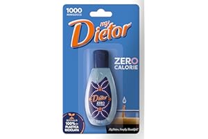 Dietor - MyDietor Dolcificante Naturale Liquido 0 kcal, Senza Glutine, Senza Aspartame - Blister da 50 ml