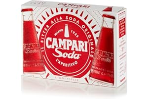 Campari Soda, Aperitivo all'arancia - Confezione da 5 x 98 ml