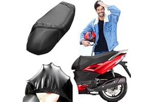 Autodomy Coprisella Moto Taglia XL per Selle da 90 a 110 cm | Coprisedile Moto Antiscivolo e Antigraffio | Coprisella Scooter Impermeabile e Universale | Protezione Pioggia e UV Cuscino Scooter
