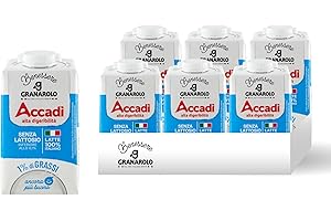 Granarolo, Latte UHT Accadì da 500 ml, 6 Confezioni di Latte 100% Italiano Senza Lattosio (<0,1%) e con solo 1% di Grassi