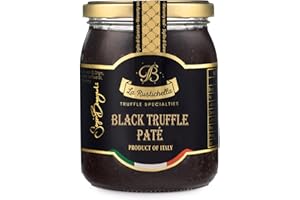 La Rustichella - Paté al Tartufo Nero 500 g , Vegan , Gluten Free , Cholesterol Free - Prelibatezza Italiana