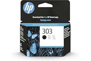 HP 303 Nero, T6N02AE, Cartuccia Originale, Compatibile con Stampanti Tango e Tango X e Envy 6220, 6230, 6232, 6234, 7130, 7134 e 7830