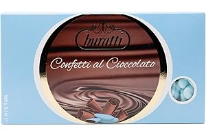 Buratti Confetti Cioccolato, Azzurro, 1 kg,