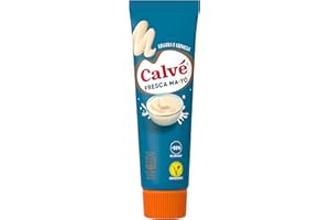 Calvé Maionese Fresca Ma-Yò, Formato 150 ml, Maionese con Yogurt Magro e il 55% in Meno di Grassi*, Ideale per Insalate di Riso, Patate Fredde e Insalatone, Senza Conservanti, Vegetariano