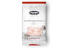 Italpepe, Sale Rosa dell'Himalaya Grosso, Ideale per Condire Carne, Pesce, Verdure Crude e Cotte, Salse di Vario Tipo, Confezione 1 kg