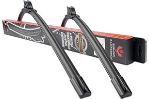 Coppia Spazzole Tergicristallo Compatibili con NISSAN QASHQAI J11 2014-2020 65 40 cm Tergicristalli per Parabrezza Anteriore Aero Flat Nuove