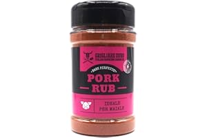 200 gr dry RUB Mix pulled pork GRIGLIARE DURO- BBQ Spezie barbecue - insaporitore carne per maiale - per costine - per marinature