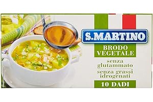 S.MARTINO - Brodo Vegetale 10 Cubi 110G - 110 Gr