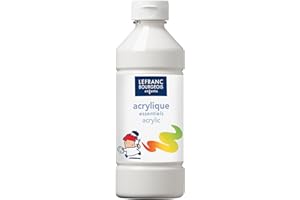 Lefranc Bourgeois Acrilico - Gli Essenziali - 500 ml - Bianco