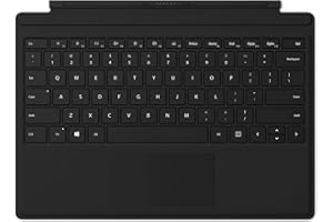 Microsoft Surface Pro Type Cover (per Surface Pro 4-7) (QWERTY Italiano) Nero (Ricondizionato)