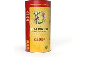 DIALBRODO Classico, Insaporitore Vegetale Granulare, Ideale per Sughi, Insalate e Secondi Piatti, con Ortaggi Freschi, Barattolo da 1 kg