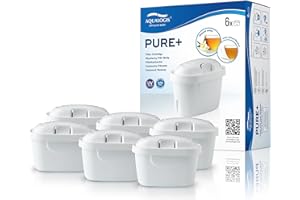 Aqualogis Cartucce Filtranti Compatible per Brita Maxtra Maxtra+ con Caraffa Filtrante (6 pezzi)