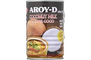 Aroy - Latte di cocco per cucinare i piatti più ricchi 400 ml