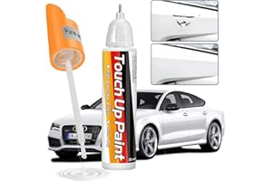 Rimuovi graffi auto, penna ritocco carrozzeria, Ritocco vernice autos Due in uno, Soluzione veloce e facile per riparare piccoli graffi automobilistici vernice per carrozzeria (1, Bianco)